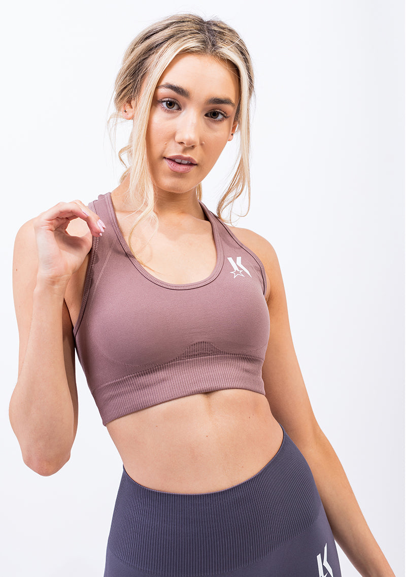 Blush Pink Seamless Bra - Kreps