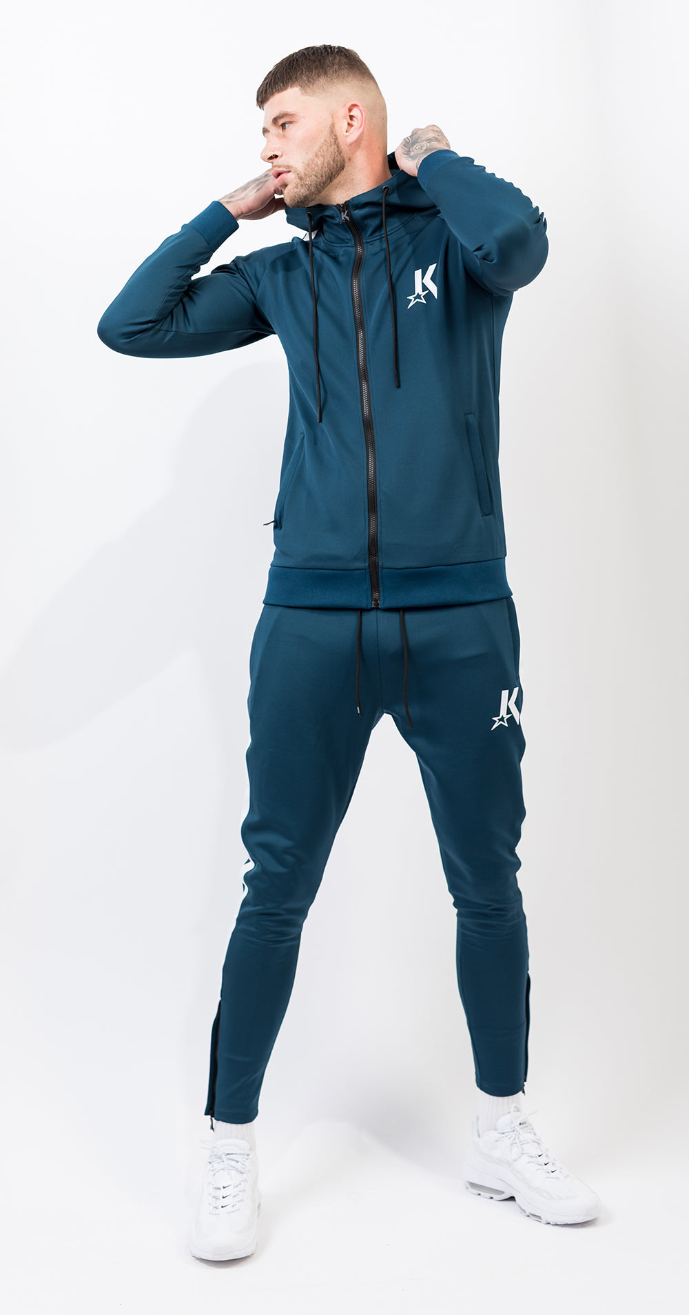 Prussian Blue Zip Jacket - Kreps