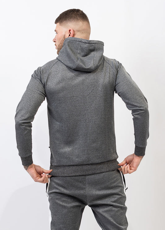 Smoke Grey Zip Jacket