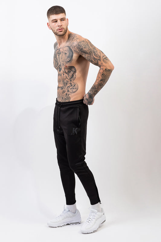 Triple Black Track Pants