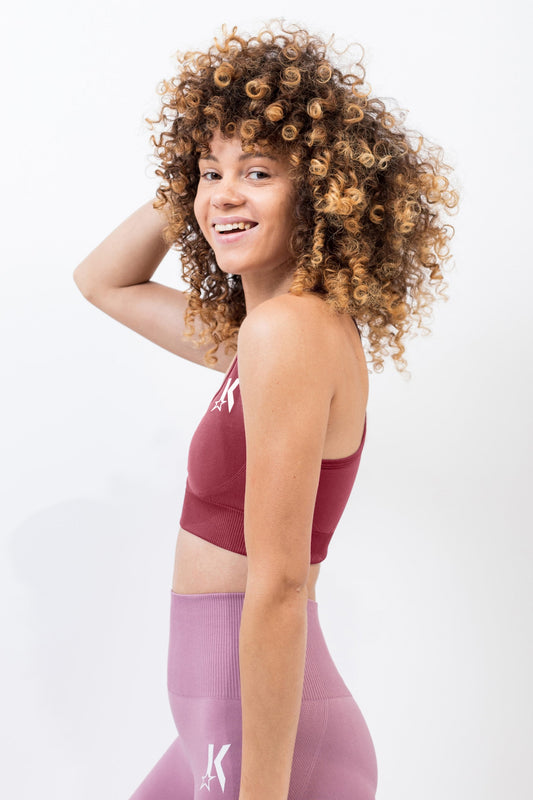 Dusty Pink Seamless Bra