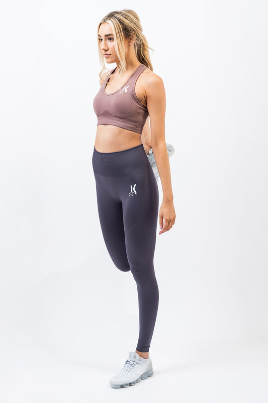 Grey Seamless Leggings