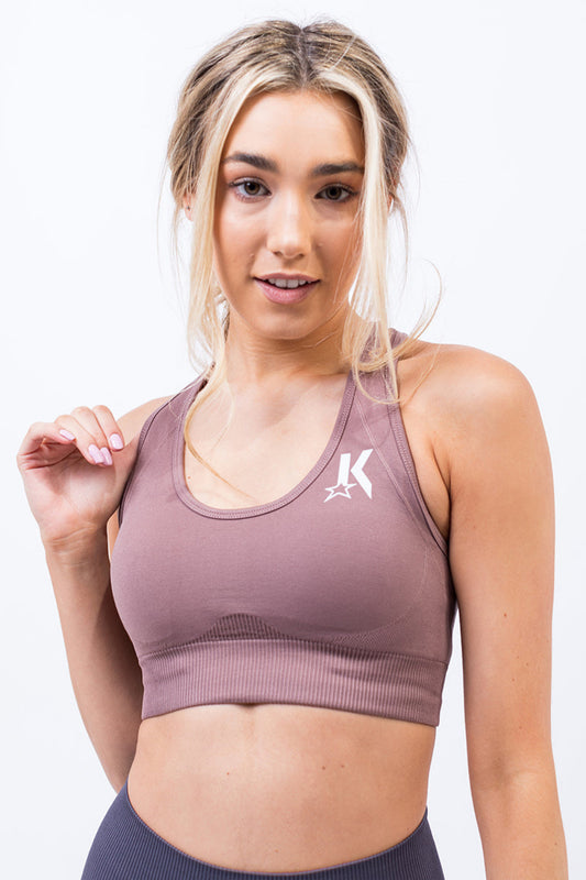 Blush Pink Seamless Bra