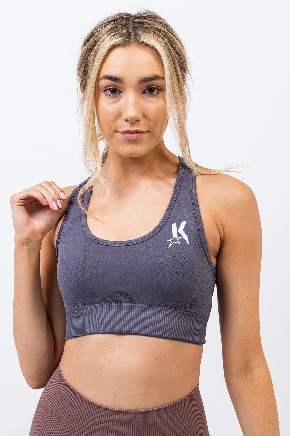 Grey Seamless Bra - Kreps