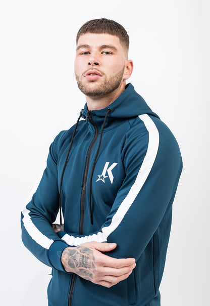 Prussian Blue Zip Jacket - Kreps