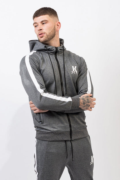 Smoke Grey Zip Jacket - Kreps