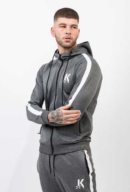 Smoke Grey Zip Jacket - Kreps