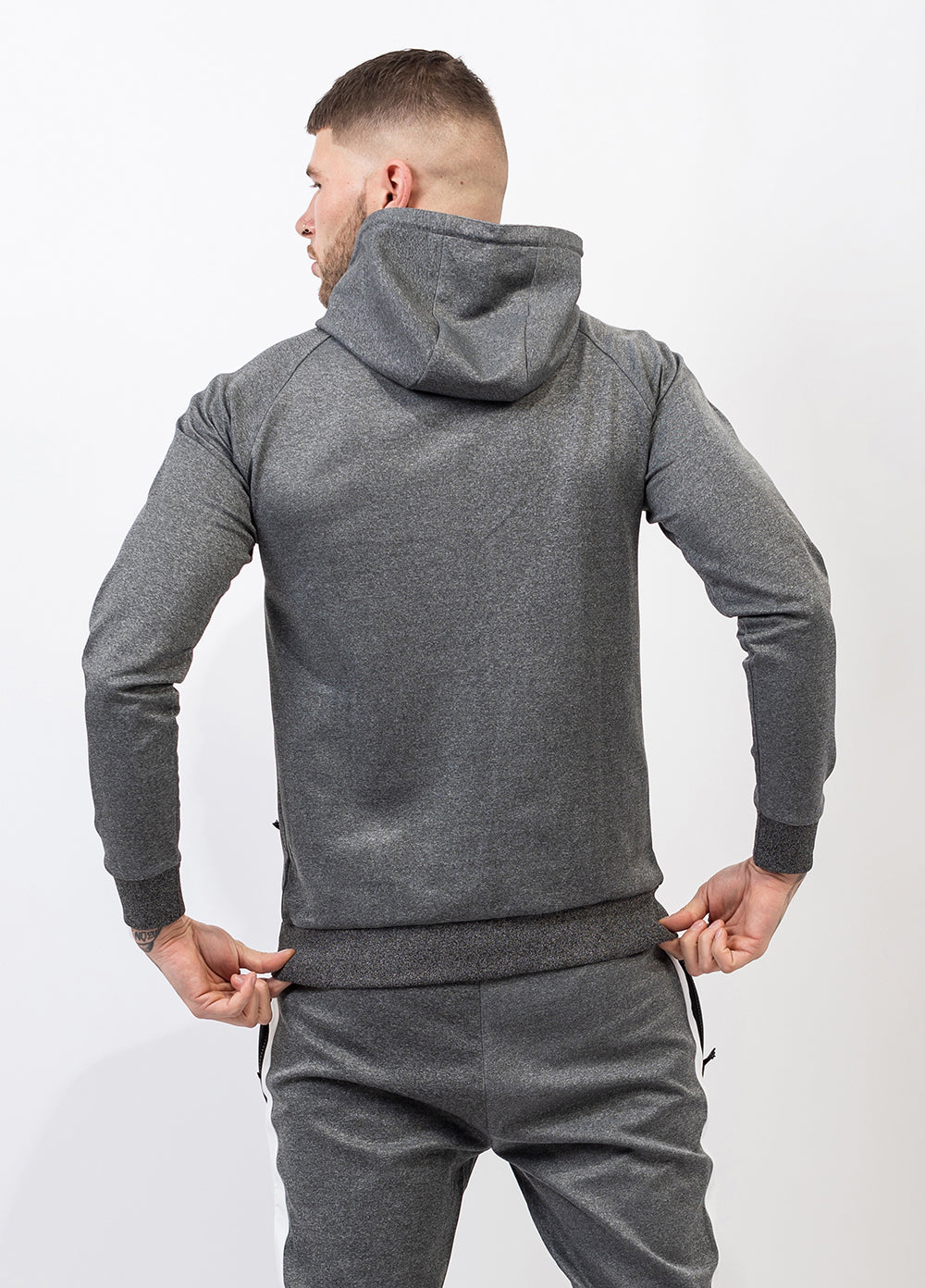 Smoke Grey Zip Jacket - Kreps