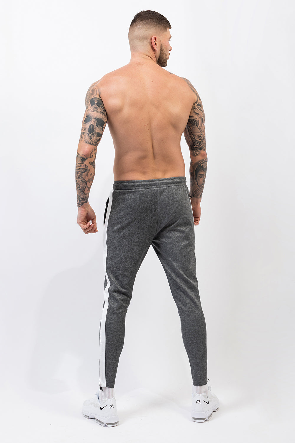 Smoke Grey Track Pants - Kreps